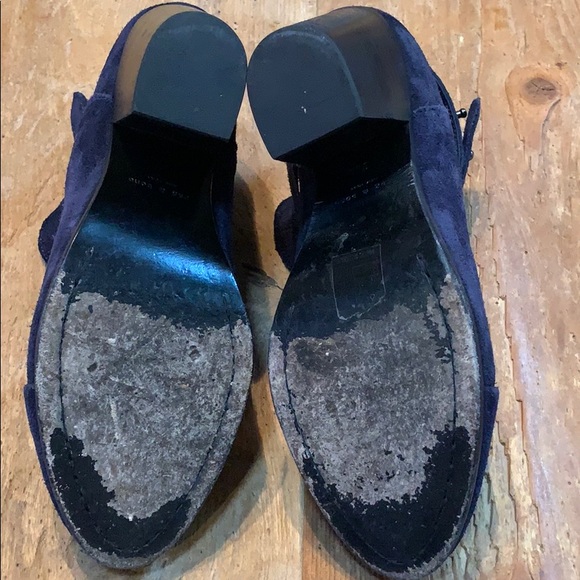 39.5 rag & bone “Harrow” booties in navy EUC - Picture 7 of 8